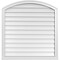 Ekena Millwork Arch Top Surface Mount PVC Gable Vent: Functional, w/ 2"W x 2"P Brickmould Sill Frame, 36"W x 38"H GVPAR36X3803SF - alternate 1
